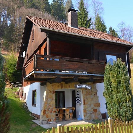 Detached Holiday Residence In The Wonderfully Beautiful Harz Kamschlacken Exteriör bild