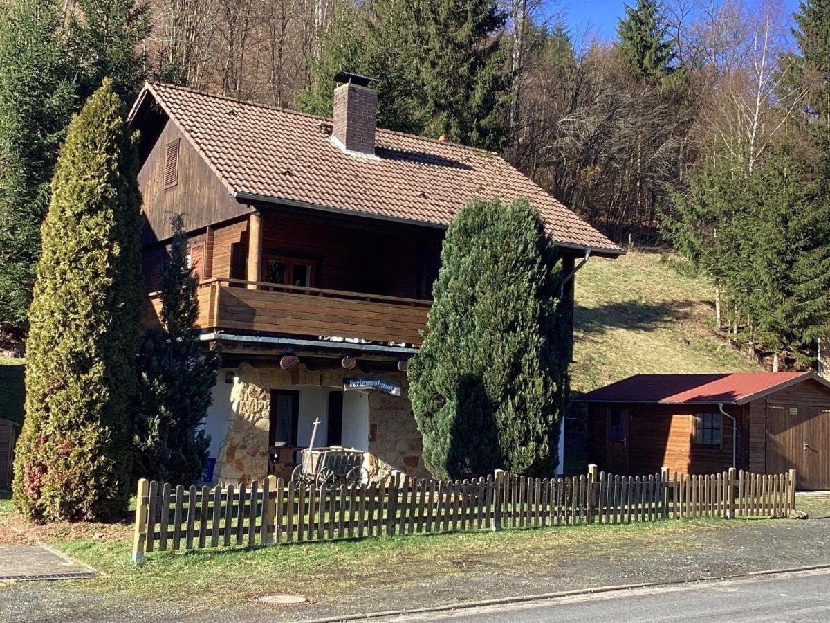 Detached Holiday Residence In The Wonderfully Beautiful Harz Kamschlacken Exteriör bild