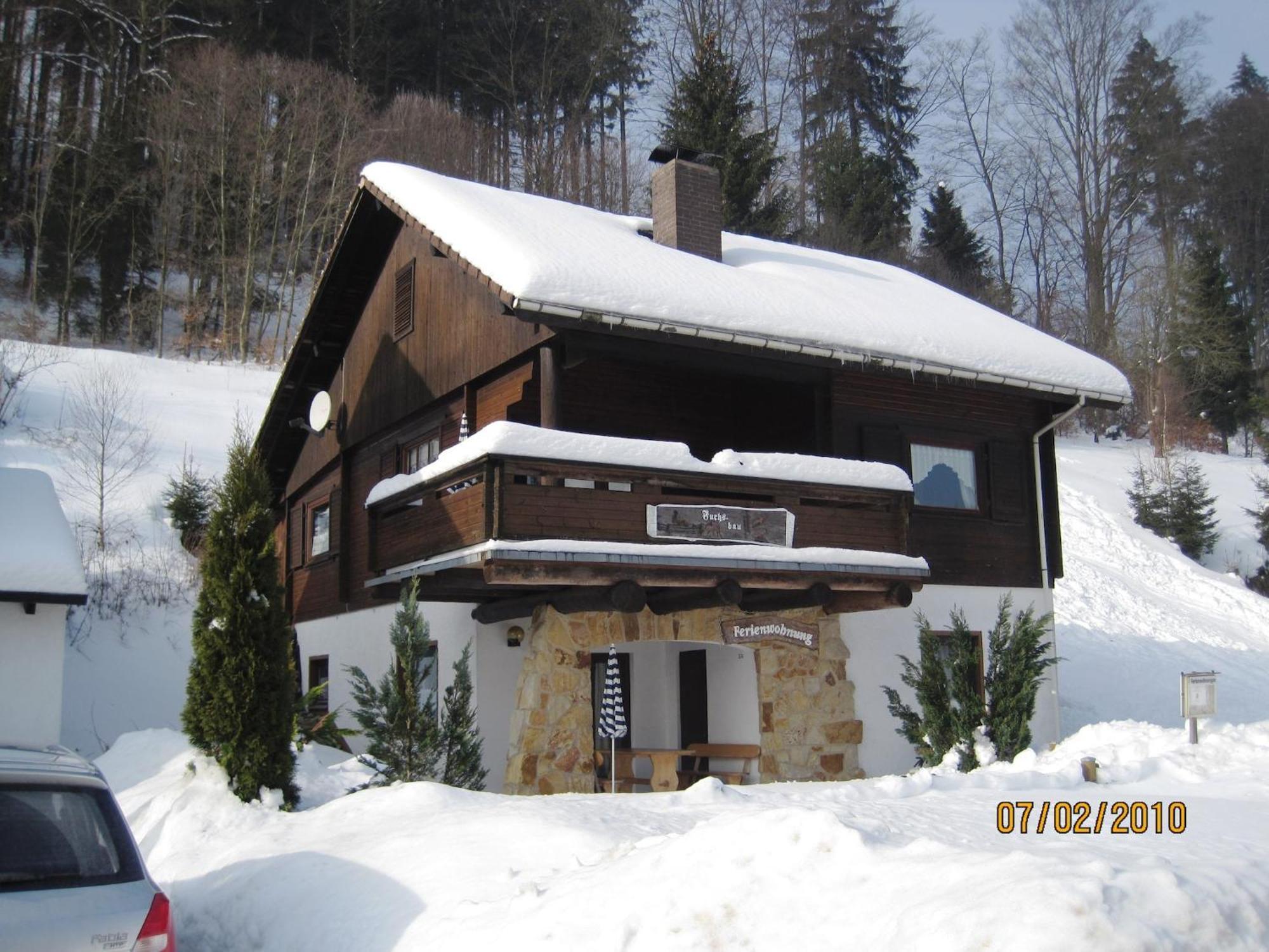 Detached Holiday Residence In The Wonderfully Beautiful Harz Kamschlacken Exteriör bild