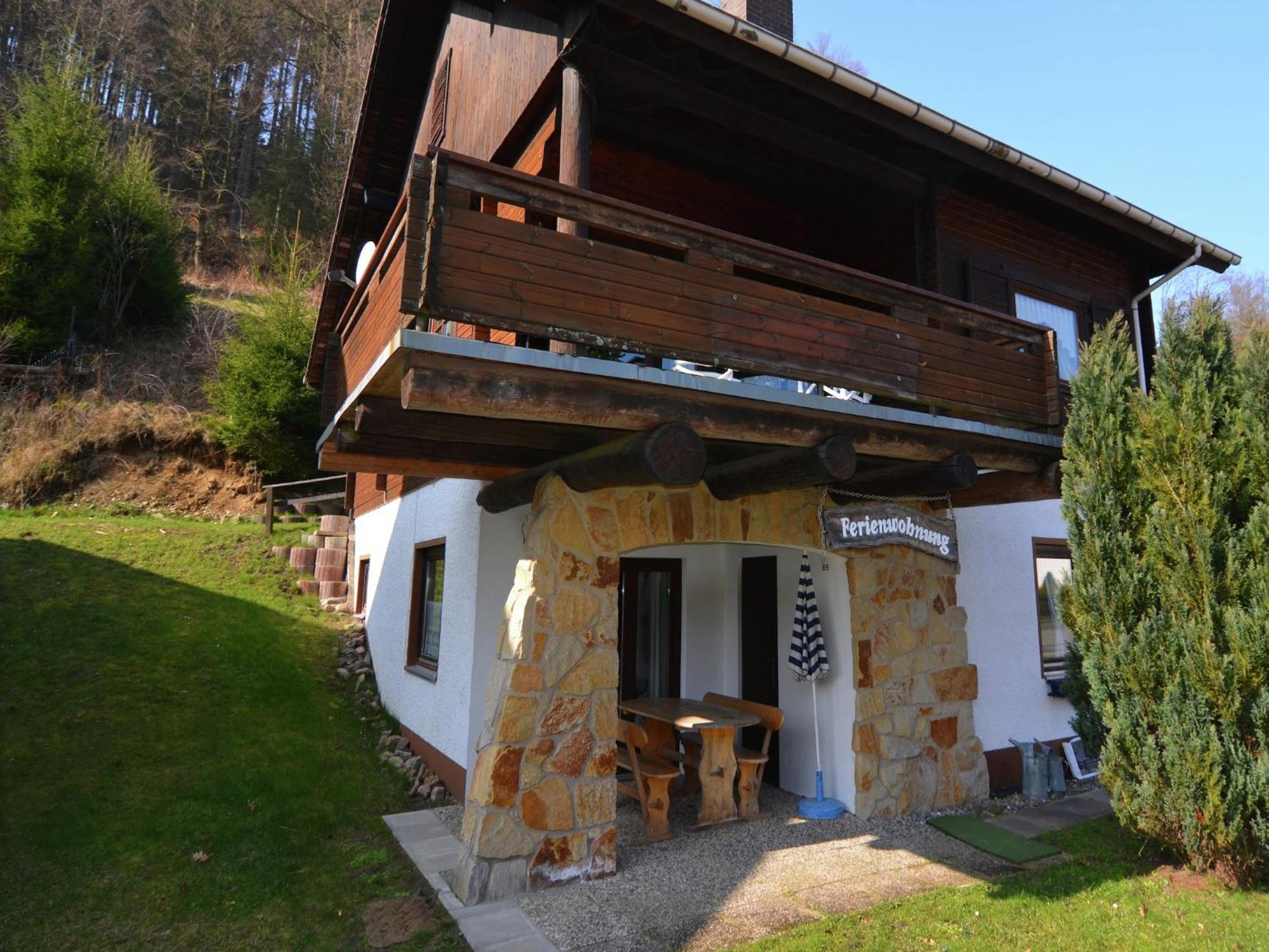 Detached Holiday Residence In The Wonderfully Beautiful Harz Kamschlacken Exteriör bild