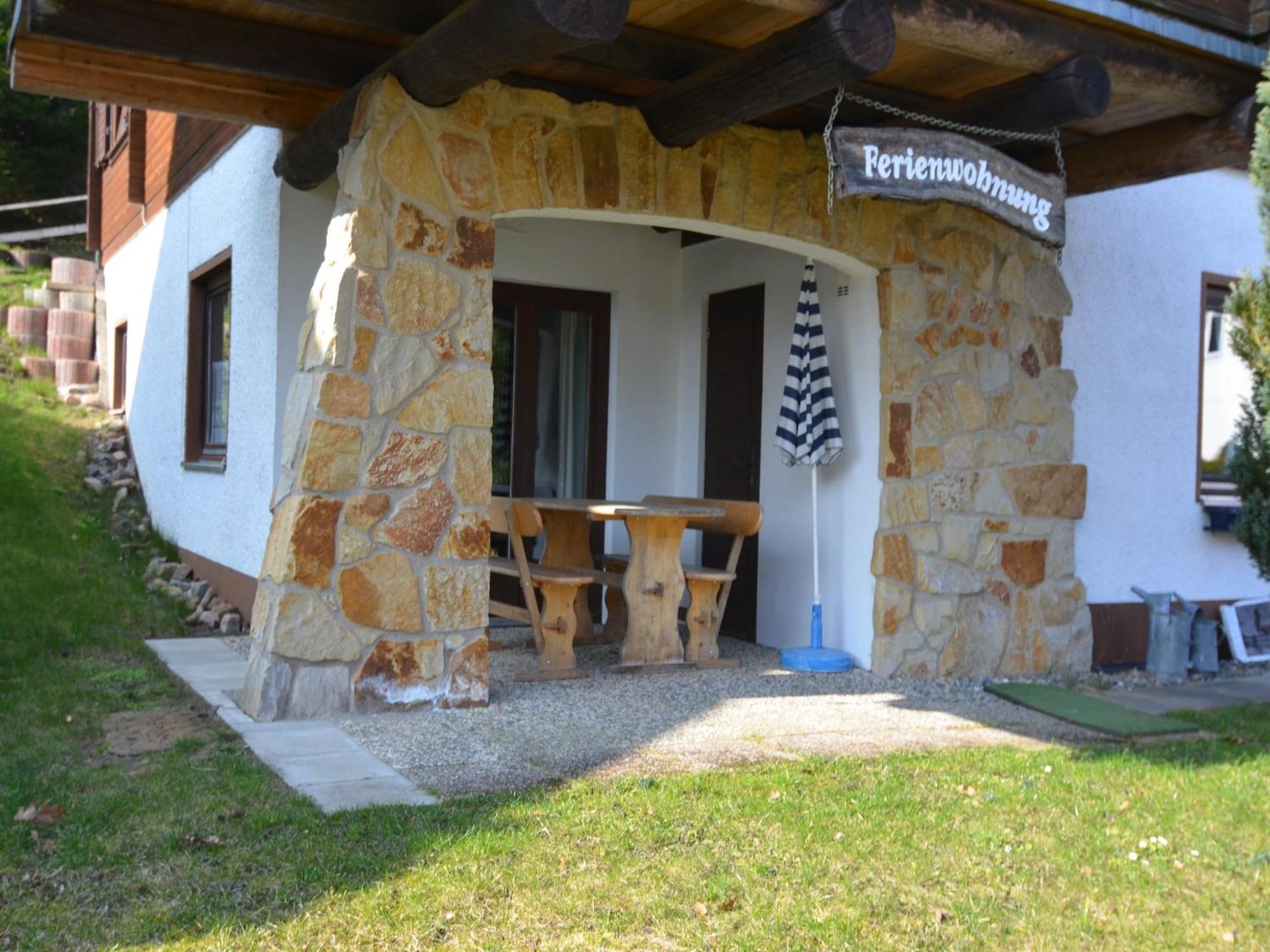 Detached Holiday Residence In The Wonderfully Beautiful Harz Kamschlacken Exteriör bild