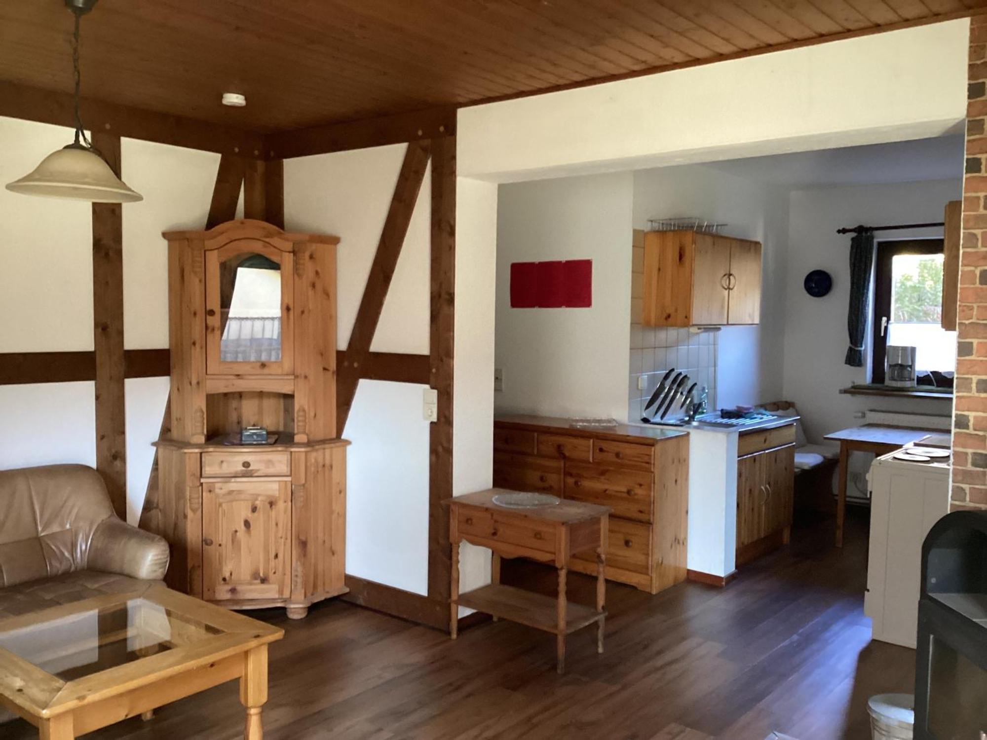 Detached Holiday Residence In The Wonderfully Beautiful Harz Kamschlacken Exteriör bild