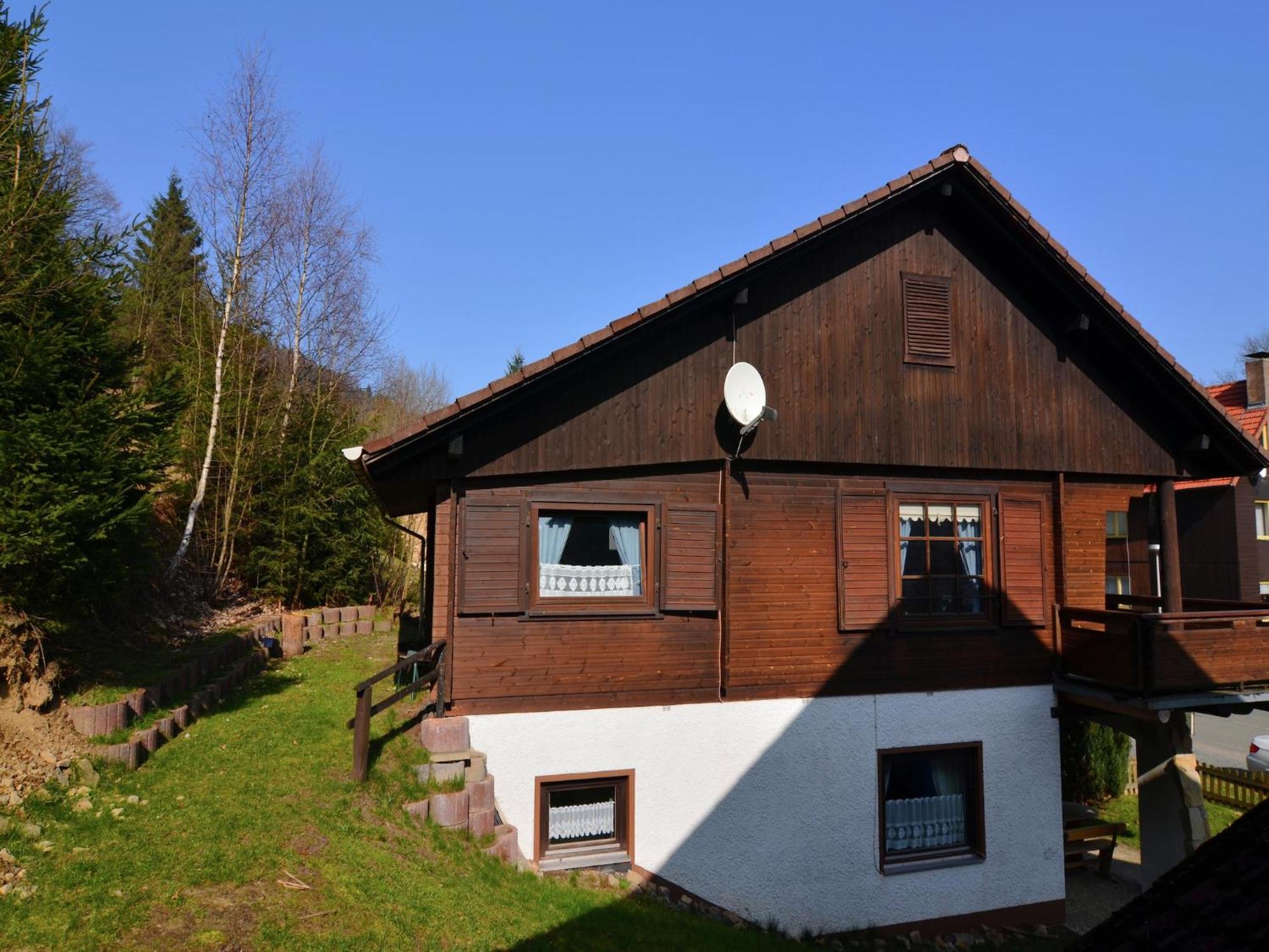 Detached Holiday Residence In The Wonderfully Beautiful Harz Kamschlacken Exteriör bild